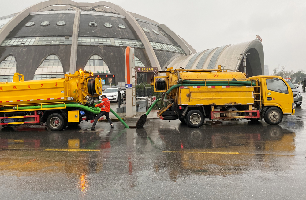 271后白商场管道清淤