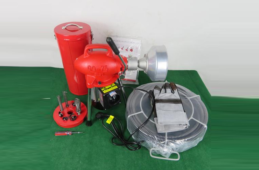 后白管道疏通机