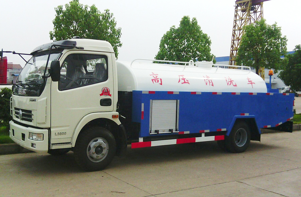 后白管道高压清洗车